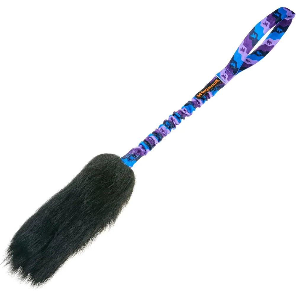 Bungee Tug Toy for Dogs for Interactive Training & Play | Soft and Responsibly-Sourced Sheepskin Bite Area |