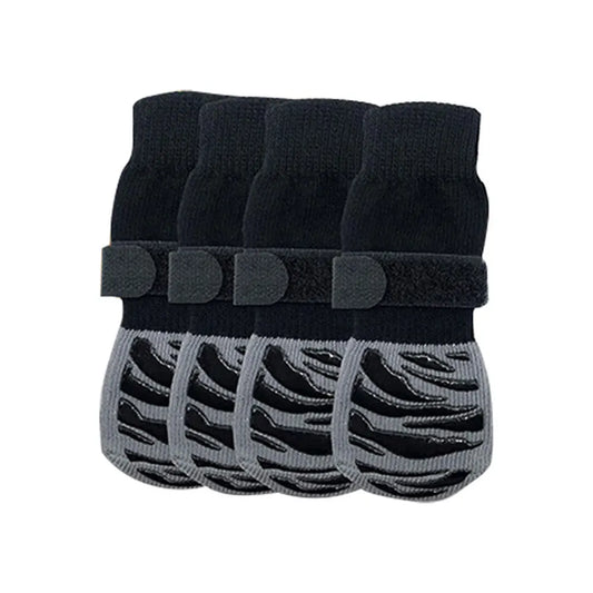 Premium Non-slip Dog Socks for Hardwood Floors, Extra-thick Grip Can Effectively Prevent Licking, Slipping, and Protect Dog Paws