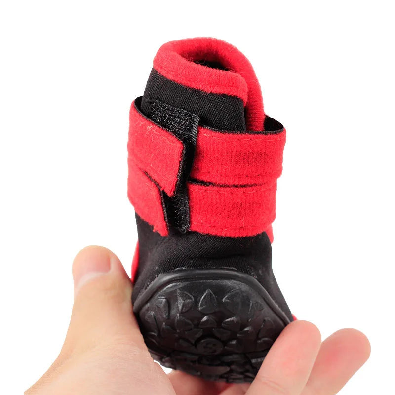 Big Dog Shoes Socks Winter Dog Boots Footwear Rain Wear Non-Slip Anti Skid Pet Shoes for Medium Large Dogs Pitbull Bulldogs