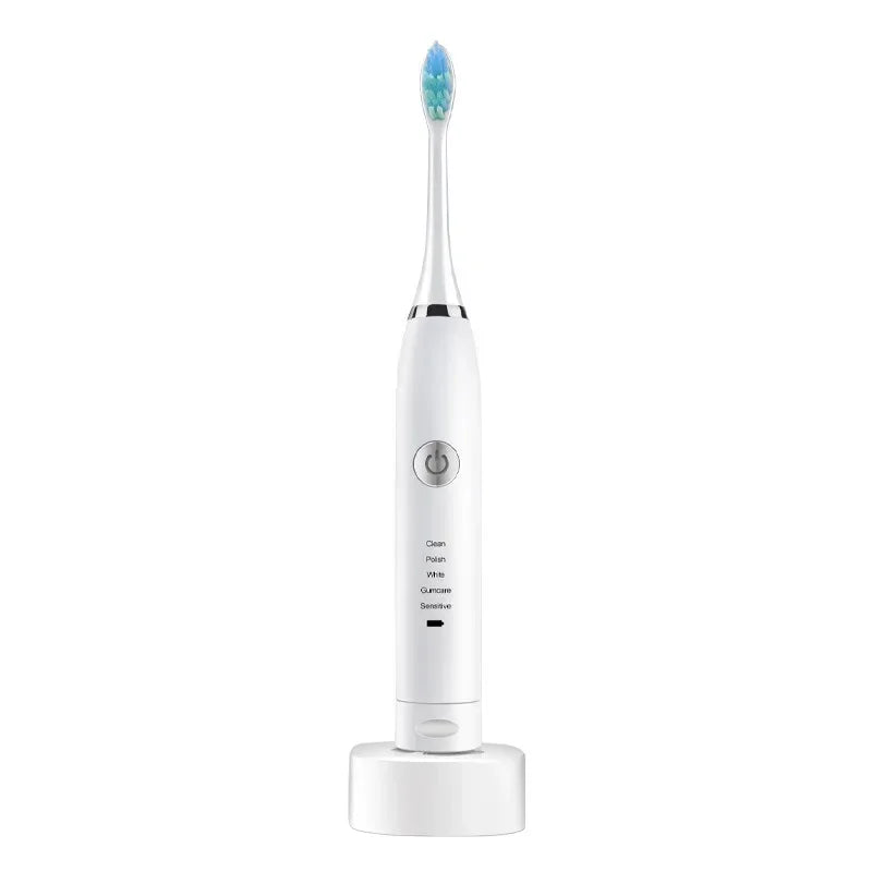 Pet Electric Toothbrush Dog Cat Teeth Cleaning Tool USB Rechargeable Electric Dog Toothbrush with Replacement Brush Head