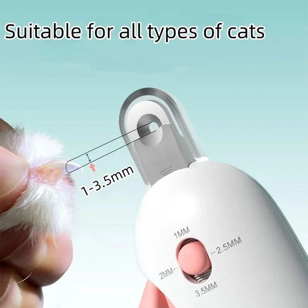 Professional Pet Cat Nail Clippers with Safety Lock Cat Dog Nail Clipper Cutter Pet Claw Trimmer Puppy Kitten Care Grooming Tool