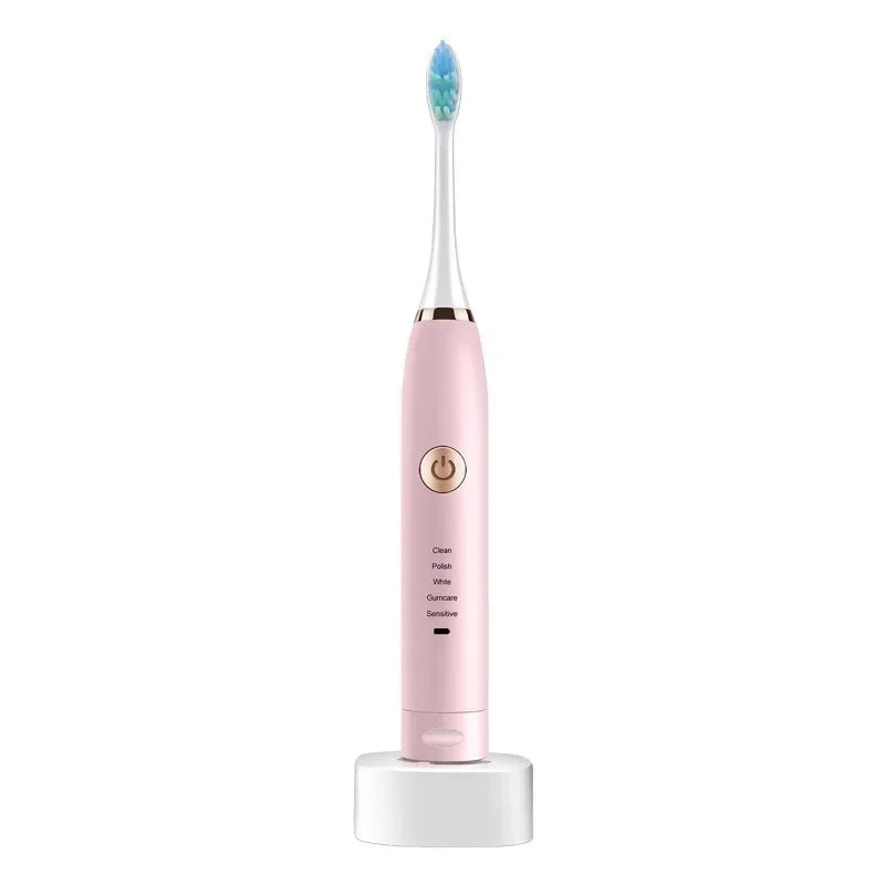 Pet Electric Toothbrush Dog Cat Teeth Cleaning Tool USB Rechargeable Electric Dog Toothbrush with Replacement Brush Head