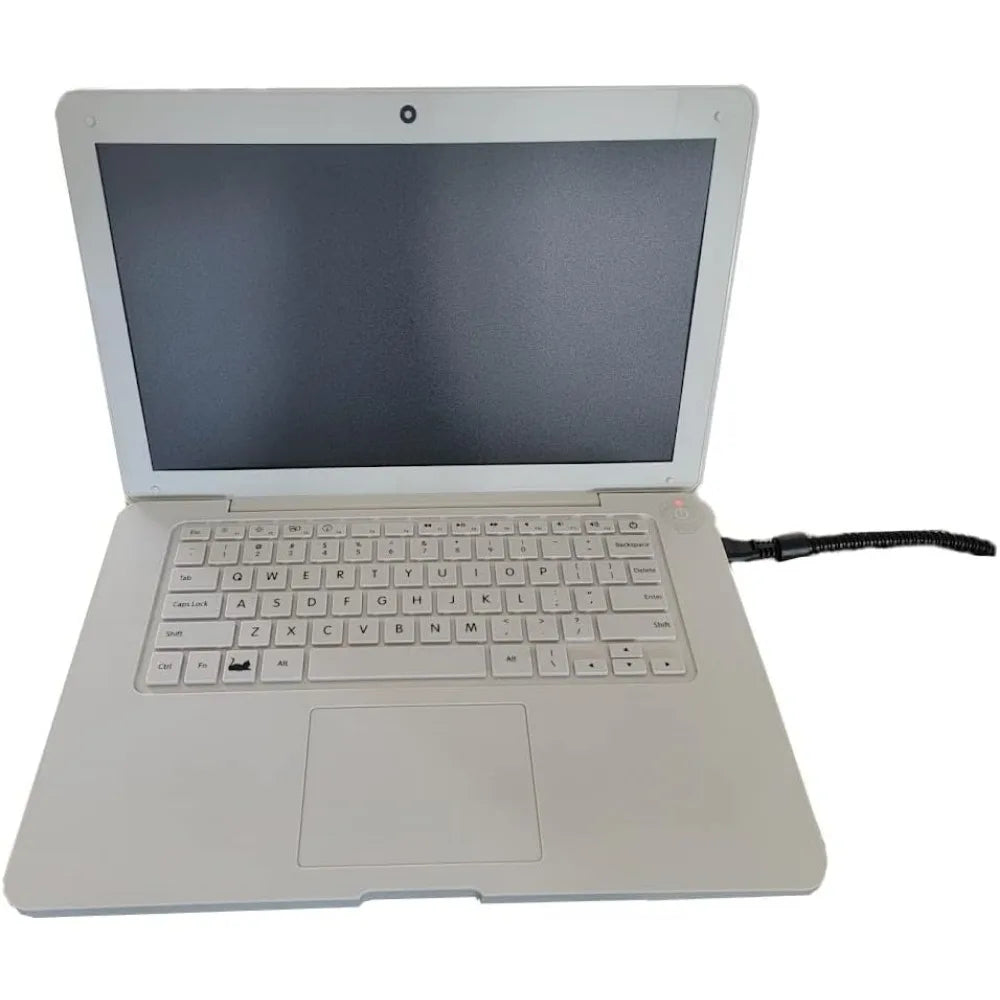 Cat Laptop Heated Bed - Cat Computer with Heated Surface, Realistic Kitty Laptop with Adjustable Screen, Lightweight Toy Gadget