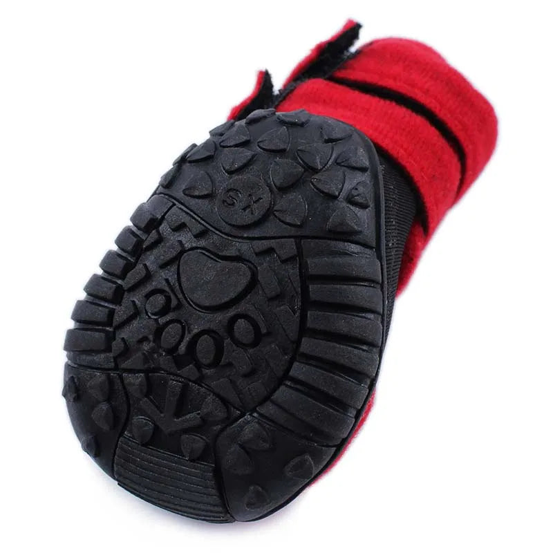 Big Dog Shoes Socks Winter Dog Boots Footwear Rain Wear Non-Slip Anti Skid Pet Shoes for Medium Large Dogs Pitbull Bulldogs