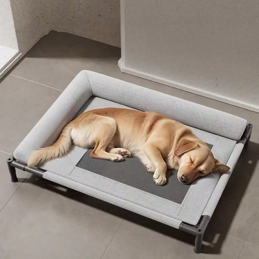 1pc Dog Marching Bed All Seasons Universal Dog Nest Removable and Washable Off The Ground Cat Bed Summer Moisture-proof Pet Bed