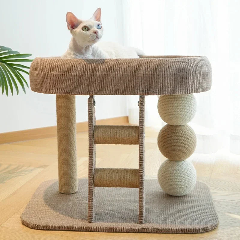 Small Cat Scratching Post and Play Center