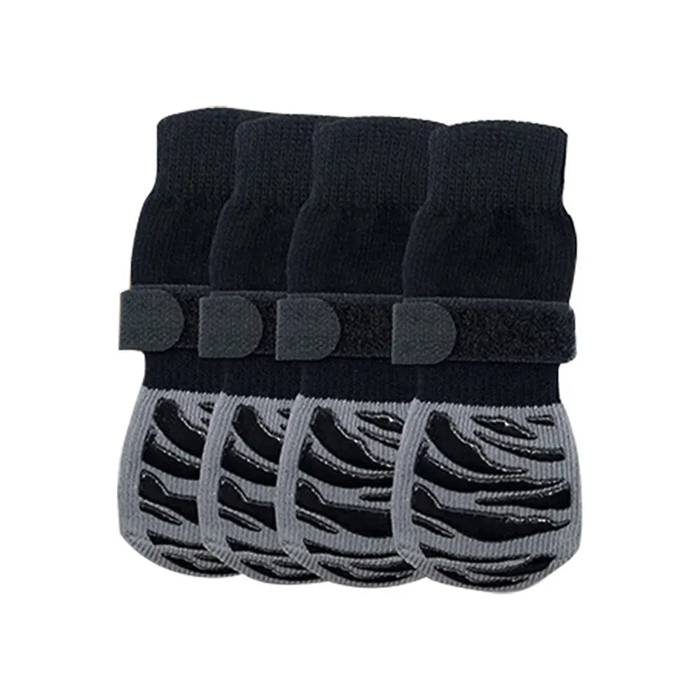 Premium Non-slip Dog Socks for Hardwood Floors, Extra-thick Grip Can Effectively Prevent Licking, Slipping, and Protect Dog Paws