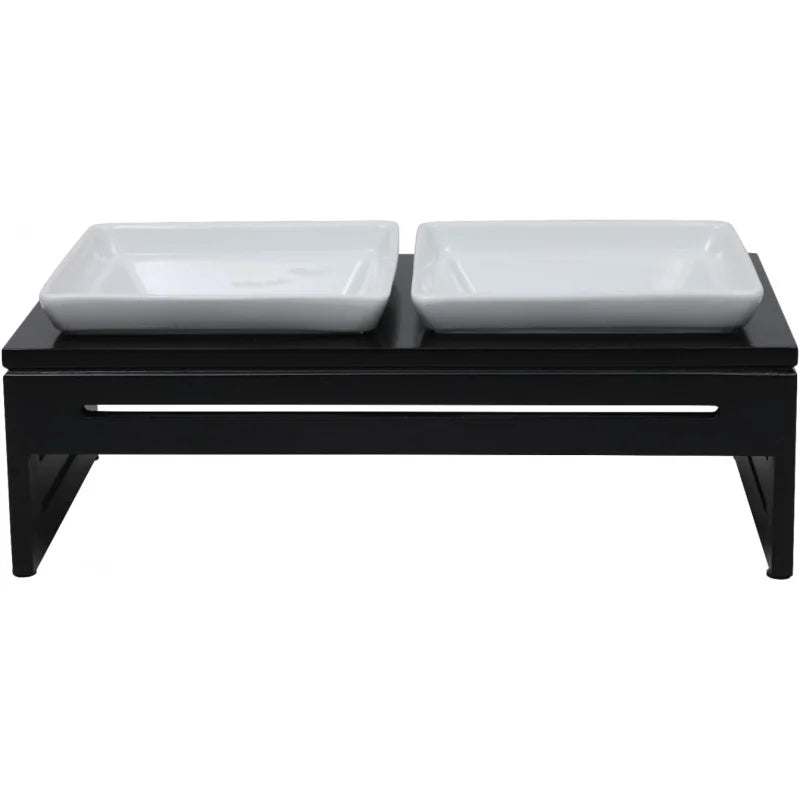 Ceramic Elevated Bowls Pets - Pawsh Bowl - Dining Discerning Dogs