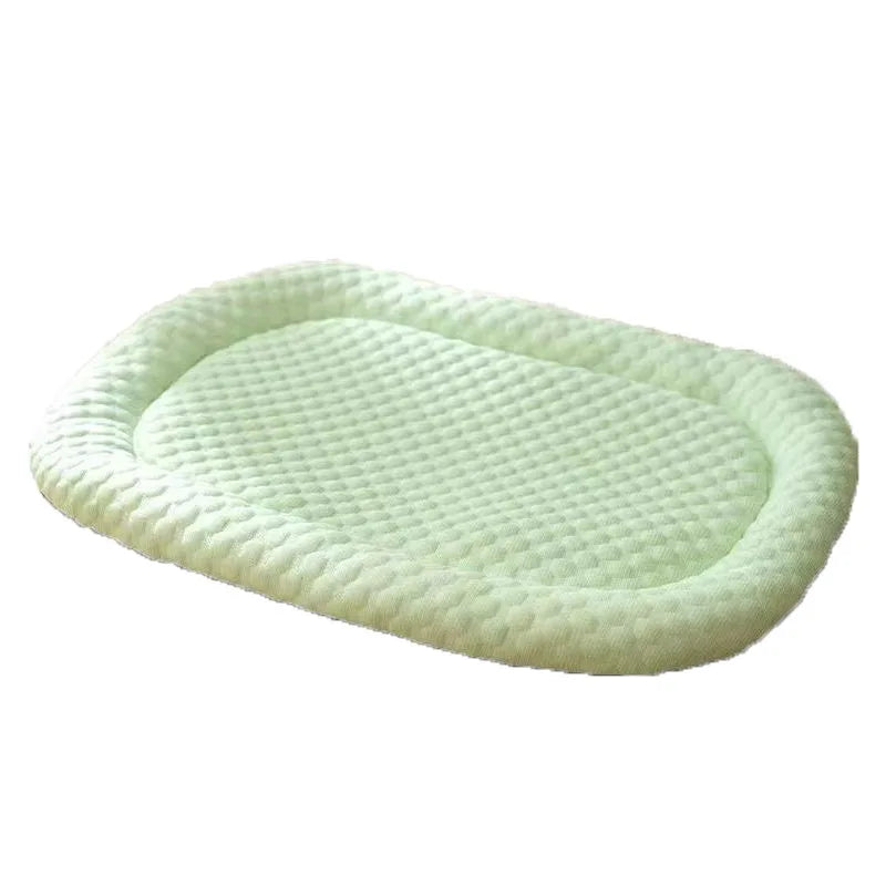 Cool Summer Pet Cooling Mats In Cat Cushion Puppy Sleep Nest Kennels Cat Mats Cool Feeling Teddy Bed Ice Silk Breathable Mat