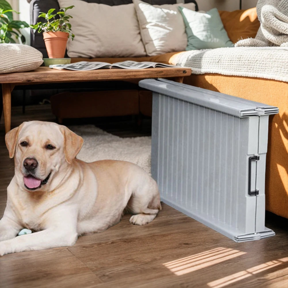 Folding Extra Wide Dog Steps 59x15.8 Inch Foldable Car Ramp for Dogs Dog SUV & Truck Ramp for Medium & Large Dogs Get Into A Car