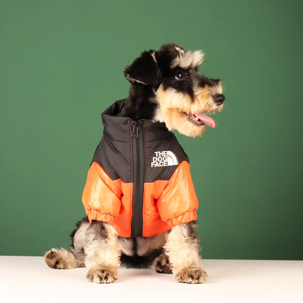 Large Winter Pet Dog Clothes French Bulldog Puppy Warm Windproof Jacket Small Medium Dog Reflective Coat