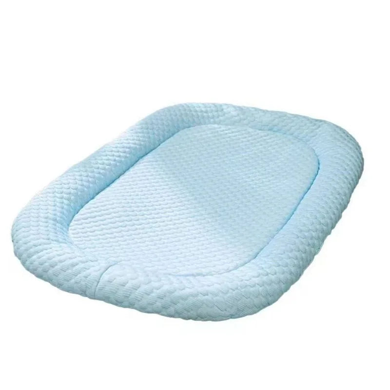 Cool Summer Pet Cooling Mats In Cat Cushion Puppy Sleep Nest Kennels Cat Mats Cool Feeling Teddy Bed Ice Silk Breathable Mat