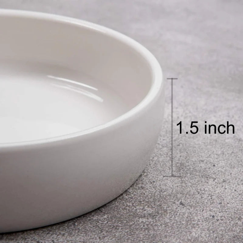 Ceramic Pet Bowl Cats,Classic Ceramic Dish Dog Bowls Food and,12 Ounce