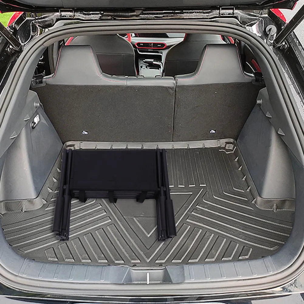 4 Steps Pet Ramps Foldable Dog Car Steps Lightweight Pet Ladder Portable Dog Cat Ladder Folding Pet Stairs Ramp for Travel